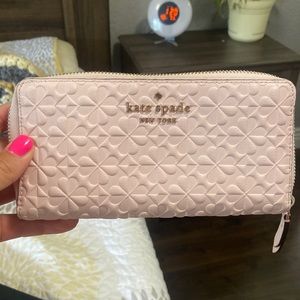 Kate spade light pink wallet